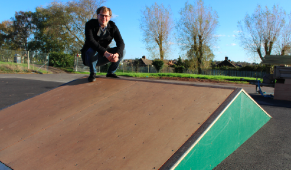 New equipment at Exeter skate park The Exeter Daily